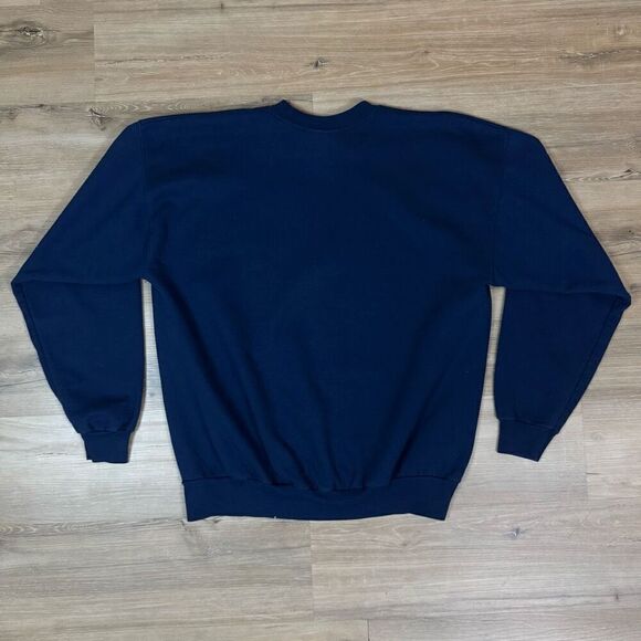 Vintage 1999 Chicago Bears Crewneck Sweatshirt Size XL Blue Orange NFL Football - Picture 6 of 6